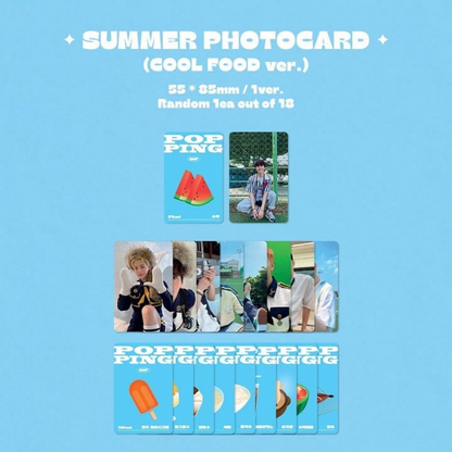 ONF - POPPING (SUMMER POPUP ALBUM) (3 VERSIONS)