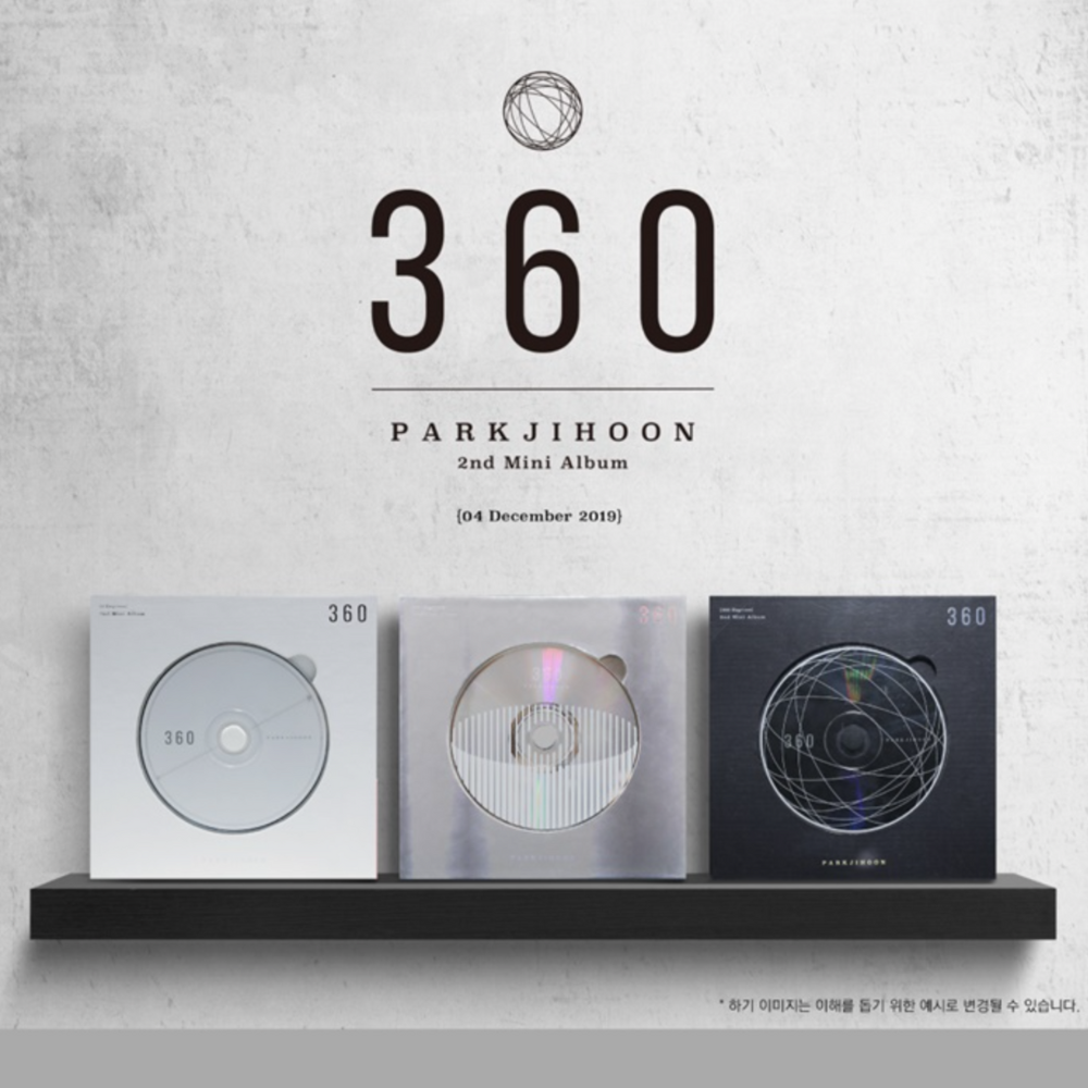 PARK JI HOON - 360 (2ÈME MINI ALBUM) (3 VERSIONS)