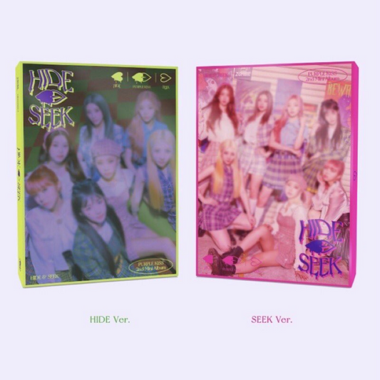PURPLE KISS - HIDE & SEEK (2ND MINI ALBUM) (2 VERSIONS) - LightUpK