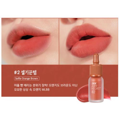 PERIPERA - INK AIRY VELVET (16 COLOURS)