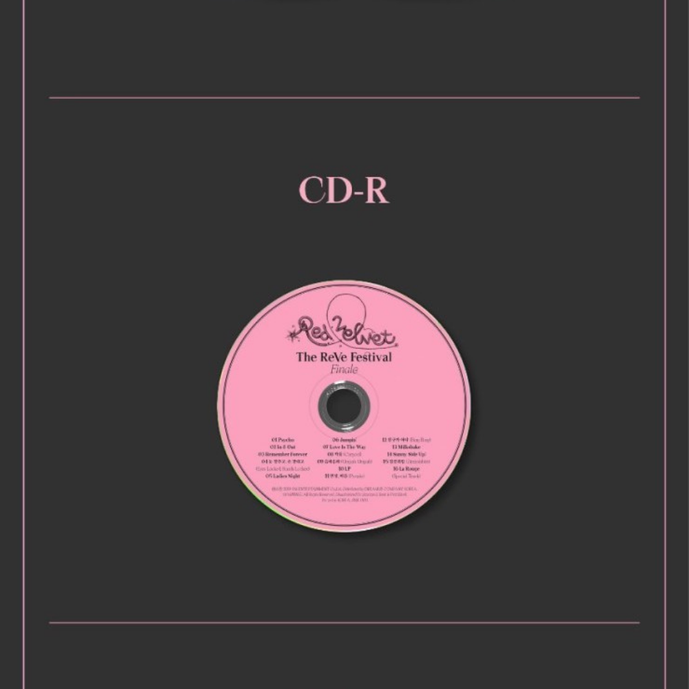RED VELVET - REPACKAGE ALBUM [THE REVE FESTIVAL FINALE] (2 VERSIONS)