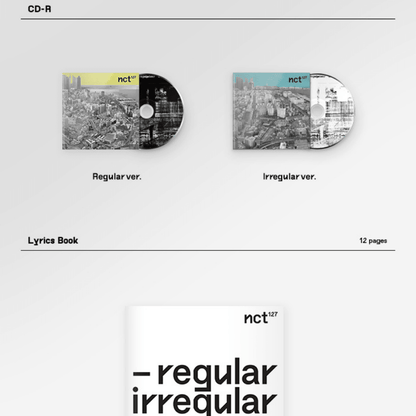 NCT 127 - VOL.1 [NCT #127 REGULAR-IRREGULAR] (2 VERSIONS) - LightUpK