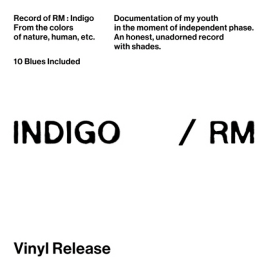 RM (BTS) - INDIGO [LP] - LightUpK