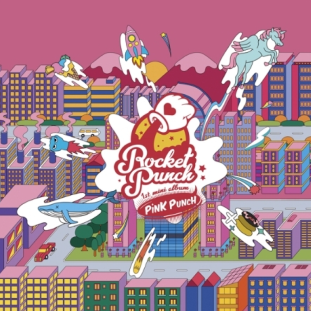 ROCKET PUNCH - PINK PUNCH (1ST MINI ALBUM)