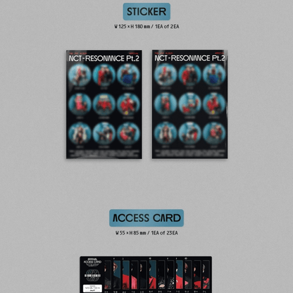 NCT - THE 2ND ALBUM RESONANCE PT.2 (2 Versions) - LightUpK