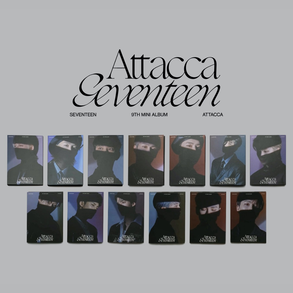 SEVENTEEN - 9TH MINI ALBUM 'ATTACCA' (CARAT VER.) (13 VERSIONS) (RANDOM)