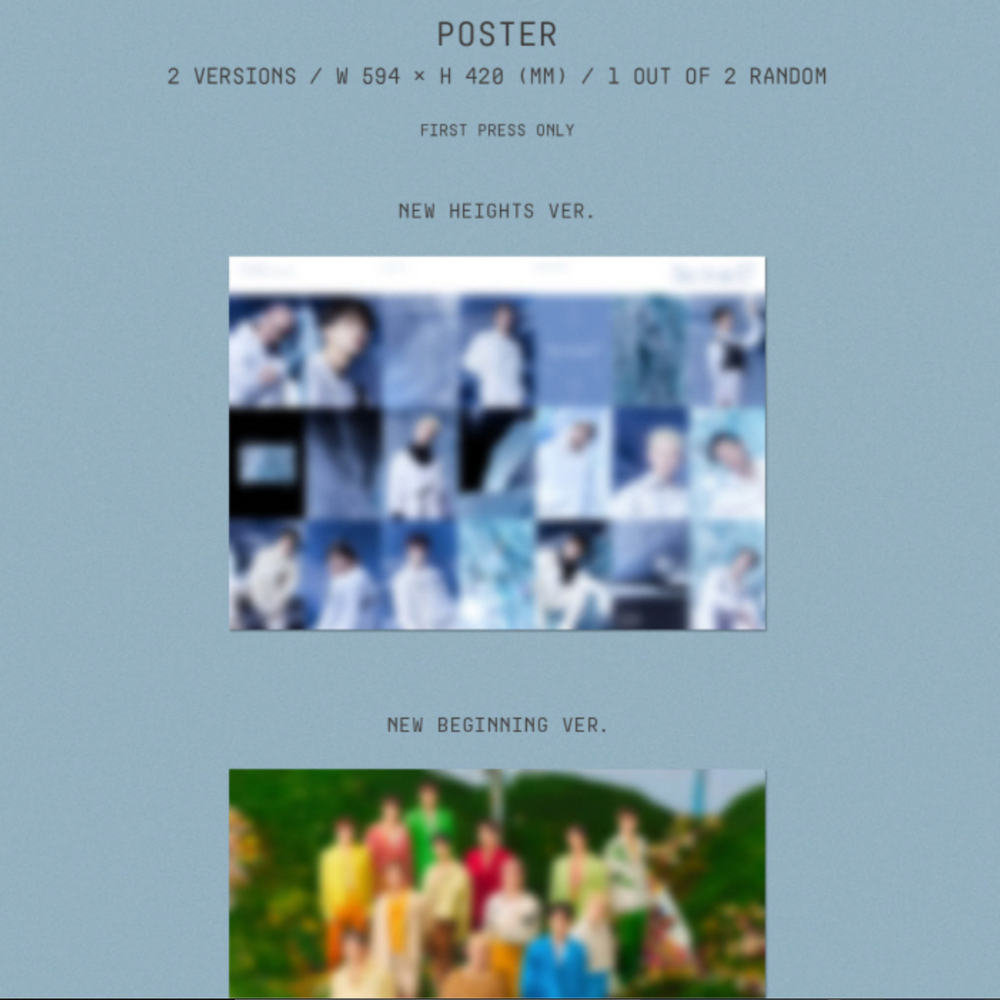 SEVENTEEN - VOL.4 REPACKAGE 'SECTOR 17' (2 VERSIONS)