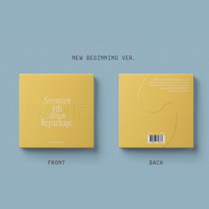 SEVENTEEN - VOL.4 REPACKAGE 'SECTOR 17' (2 VERSIONS)