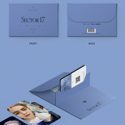 SEVENTEEN - VOL.4 REPACKAGE 'SECTOR 17' WEVERSE ALBUMS VER.