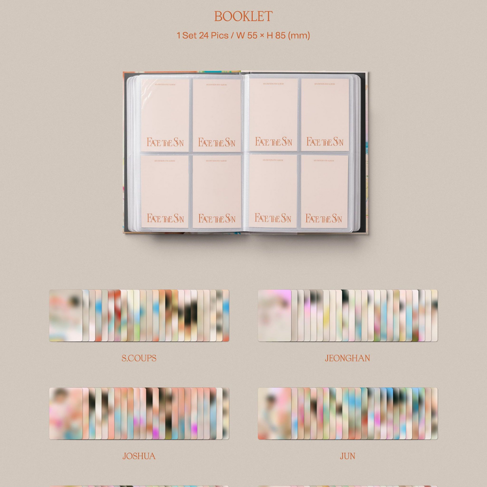 SEVENTEEN - VOL.4 [FACE THE SUN] CARAT VER. (13 VERSIONS) (RANDOM) –  LightUpK