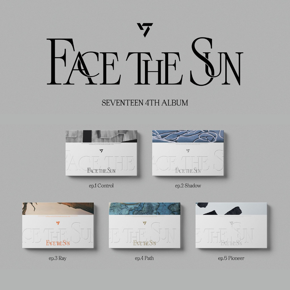 SEVENTEEN 4th Album 'Face the Sun' (5 VERSIONS) – LightUpK