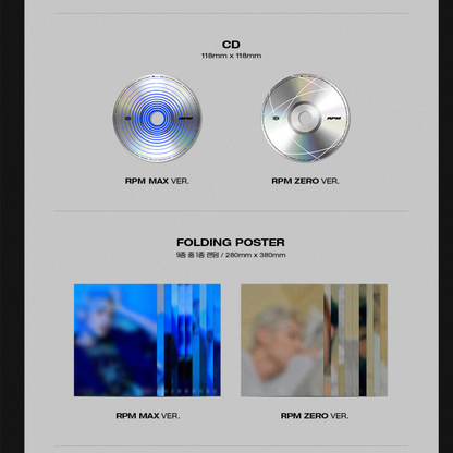 SF9 - RPM (7ÈME MINI ALBUM) (2 VERSIONS)