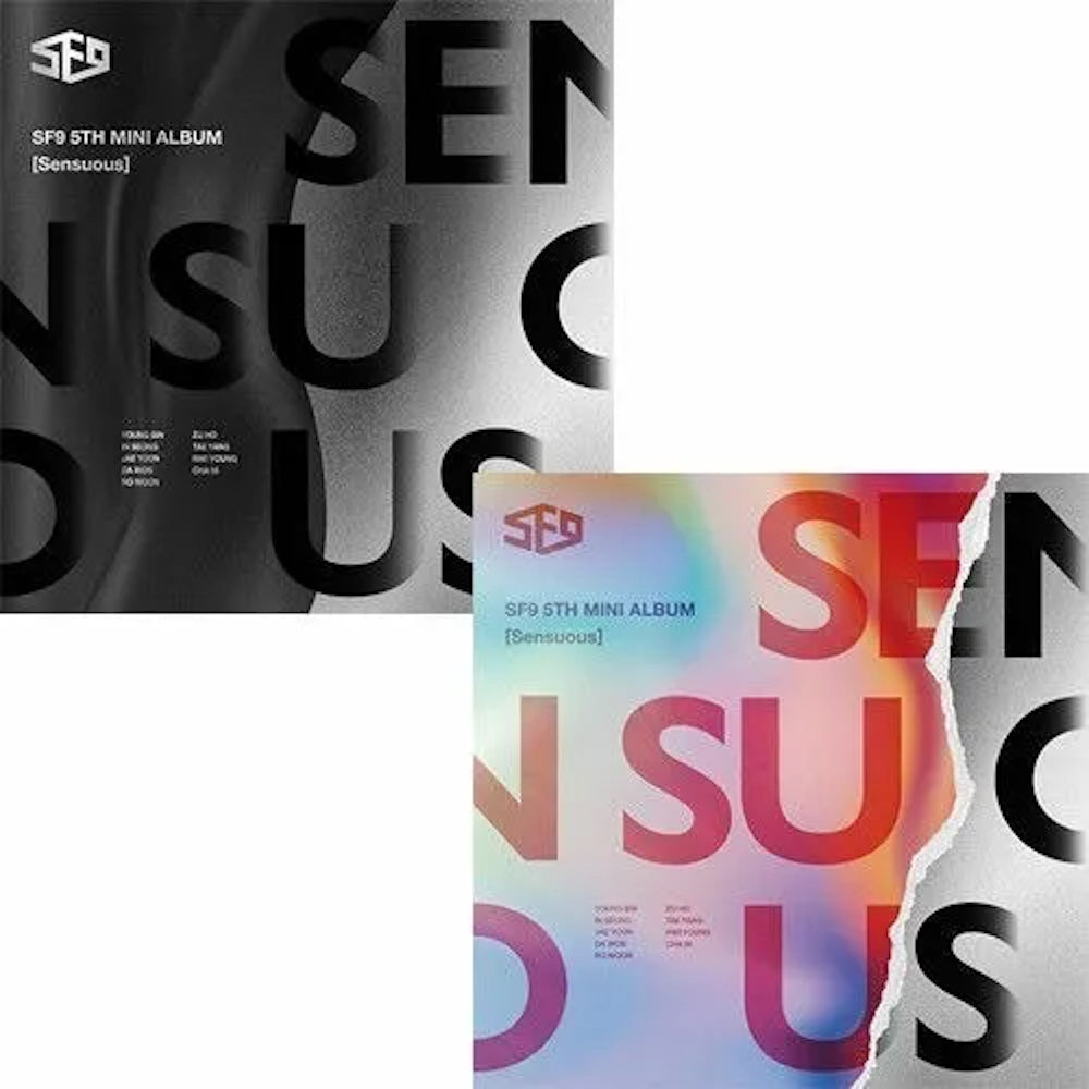 SF9 - SENSUOUS (5ÈME MINI ALBUM) (2 VERSIONS)