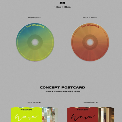 SF9 - THE WAVE OF9 (11TH MINI ALBUM) (2 VERSIONS)