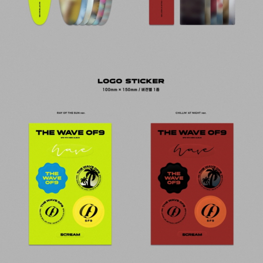 SF9 - THE WAVE OF9 (11TH MINI ALBUM) (2 VERSIONS)