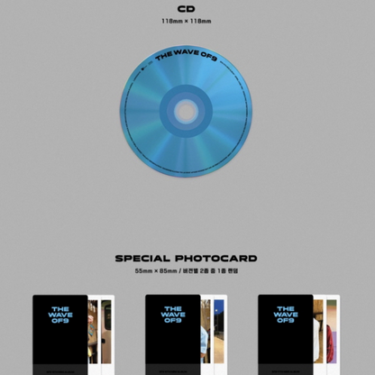 SF9 - THE WAVE OF9 (11ÈME MINI ALBUM) COFFRET À BIJOUX (6 VERSIONS) 