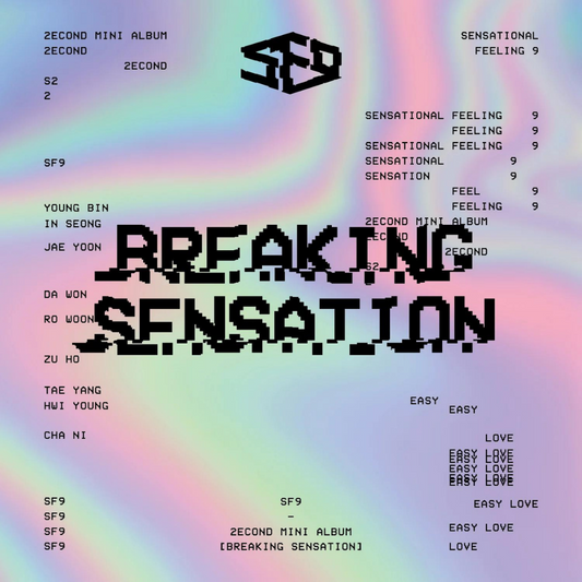 SF9 - BREAKING SENSATION (2ND MINI ALBUM) - LightUpK