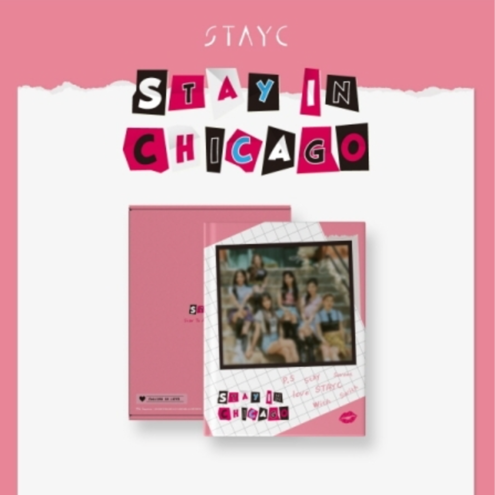 STAYC - STAYC 1ST PHOTOBOOK [STAY IN CHICAGO] - LightUpK