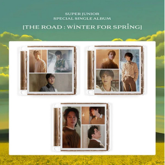SUPER JUNIOR - SPECIAL SINGLE ALBUM [THE ROAD : WINTER FOR SPRING] (3 VERSIONS) - LightUpK