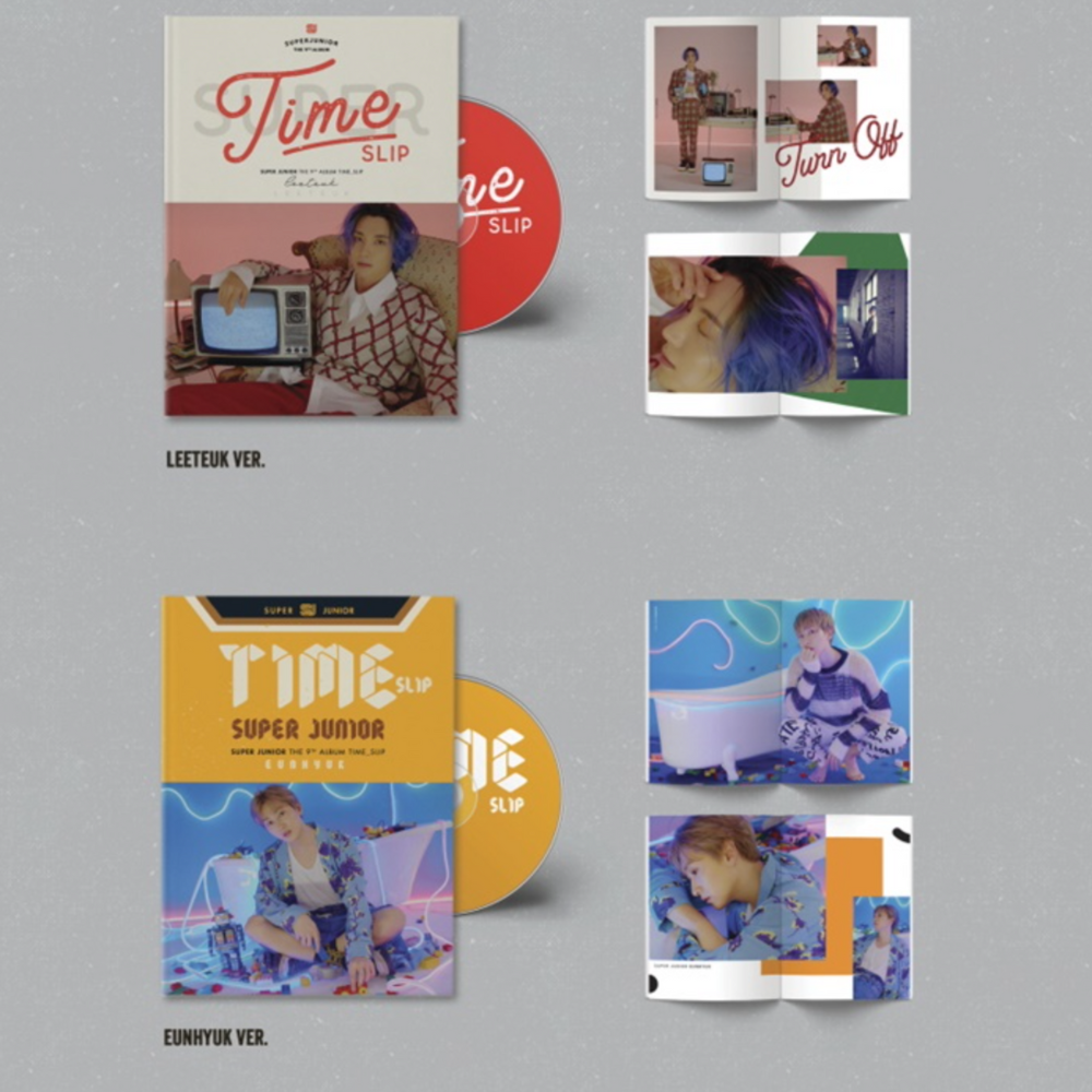 SUPER JUNIOR - VOL.9 [TIME SLIP] (10 VERSIONS)