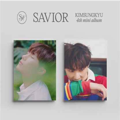 KIM SUNG KYU - SAUVEUR (4ÈME MINI ALBUM) (2 VERSIONS) 