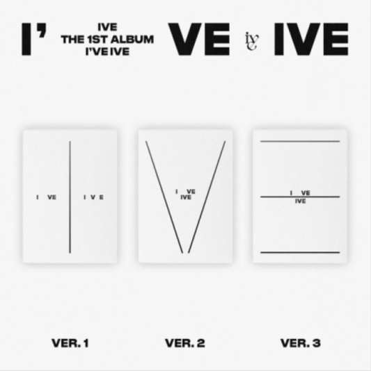 IVE - VOL.1 [I'VE IVE] (3 VERSIONS)