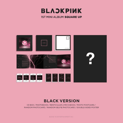 BLACKPINK - SQUARE UP (1ST MINI ALBUM) (2 VERSIONS) - LightUpK