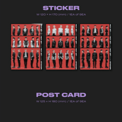 NCT 127 - VOL.3 [STICKER] (3 VERSIONS) - LightUpK