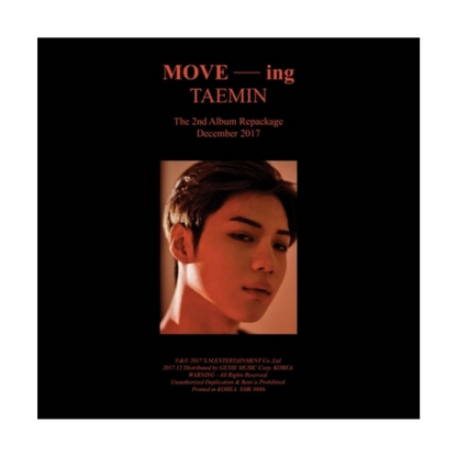 TAEMIN - VOL.2 REEMBALLAGE [MOVE-ING]