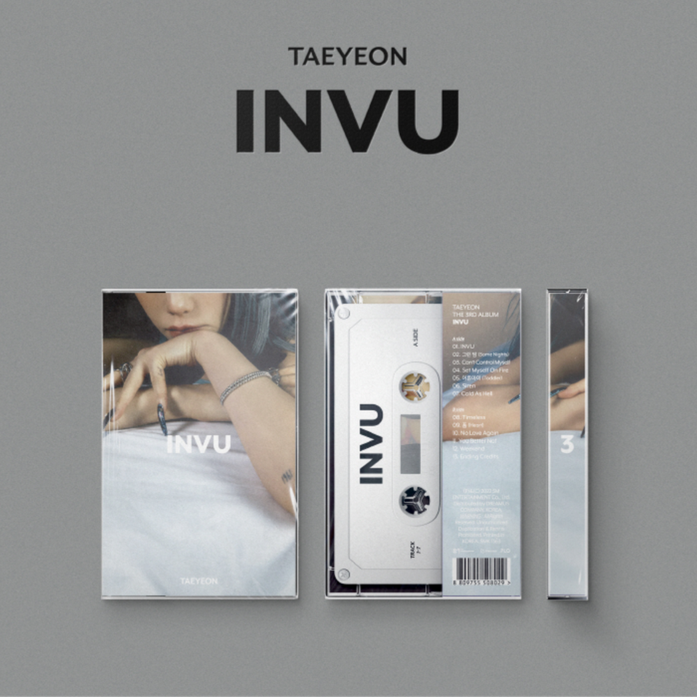 TAEYEON - VOL.3 [INVU] (TAPE VER.) - LightUpK