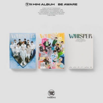 THE BOYZ - BE AWARE (7ÈME MINI ALBUM) (3 VERSION)