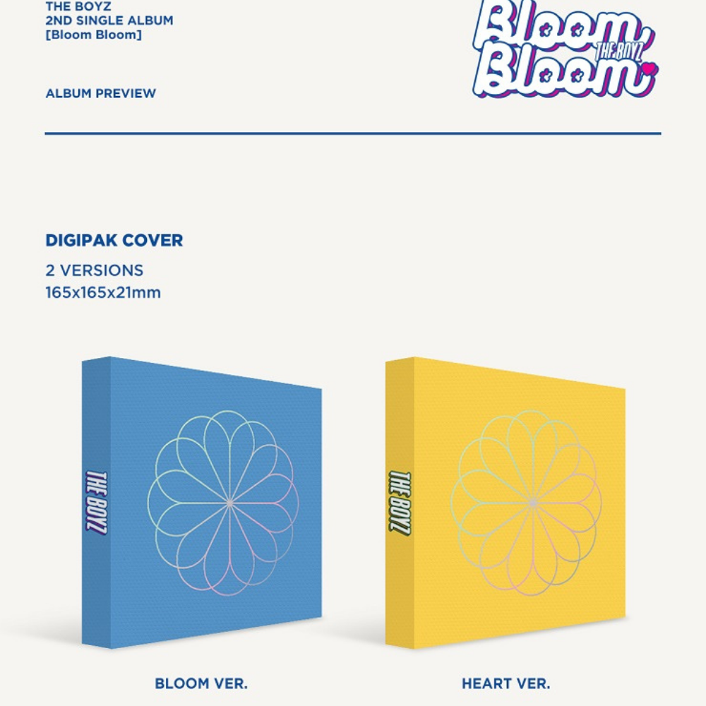 THE BOYZ - BLOOM BLOOM (2ND SINGLE ALBUM) (2 VERSIONS) – LightUpK THE BOYZ - BLOOM BLOOM (2ND SINGLE ALBUM) (2 VERSIONS) – LightUpK
