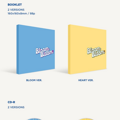 THE BOYZ - BLOOM BLOOM (2ND SINGLE ALBUM) (2 VERSIONS)