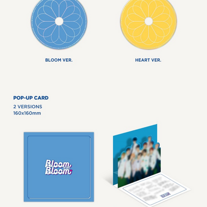 THE BOYZ - BLOOM BLOOM (2ND SINGLE ALBUM) (2 VERSIONS)