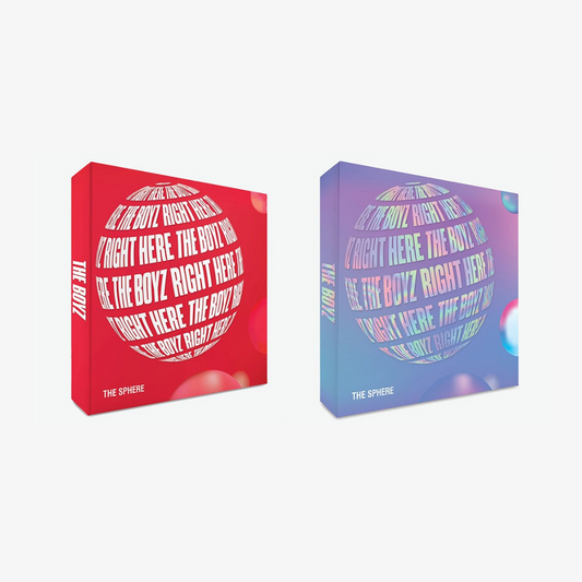 THE BOYZ - THE SPHERE (1ST SINGLE ALBUM) (2 VERSIONS)