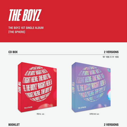 THE BOYZ - THE SPHERE (1ER SINGLE ALBUM) (2 VERSIONS)