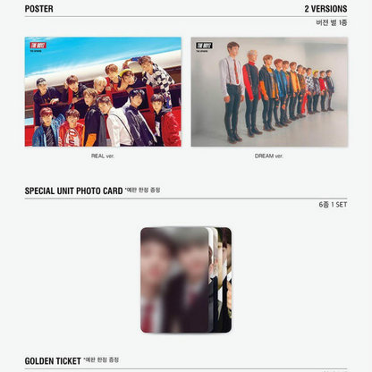 THE BOYZ - THE SPHERE (1ER SINGLE ALBUM) (2 VERSIONS)