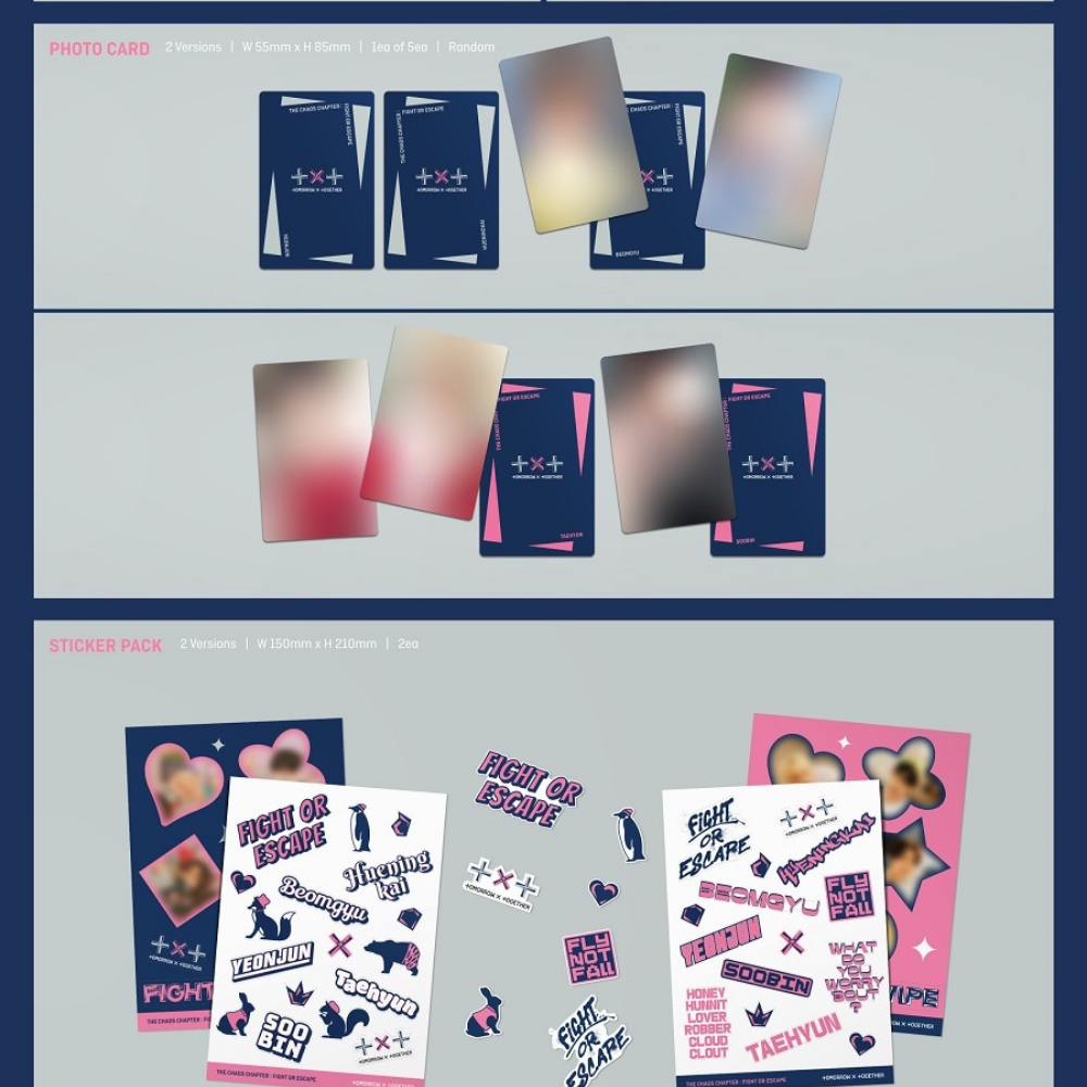 TXT ESCAPE 直筆サイン入りCD The Chaos Chapter: FIGHT OR ESCAPE TXT ESCAPE 直筆サイン入りCD The Chaos Chapter: FIGHT OR ESCAPE