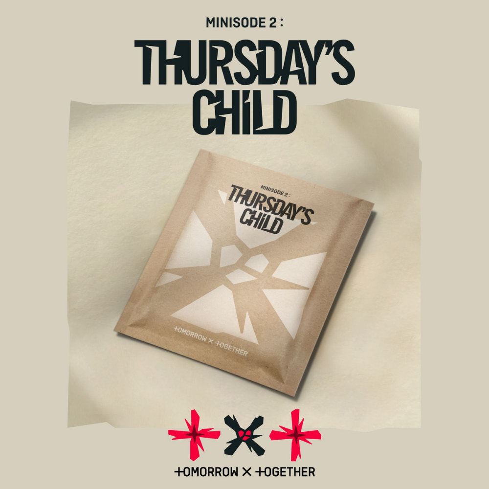 TOMORROW X TOGETHER (TXT) - MINISODE 2 : L'ENFANT DU JEUDI (4ÈME MINI ALBUM) TEAR VER. (5 VERSIONS) (ALÉATOIRE) 