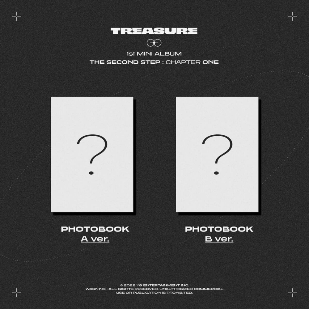 TREASURE - 1ST MINI ALBUM [THE SECOND STEP : CHAPTER ONE] (2 VERSIONS)