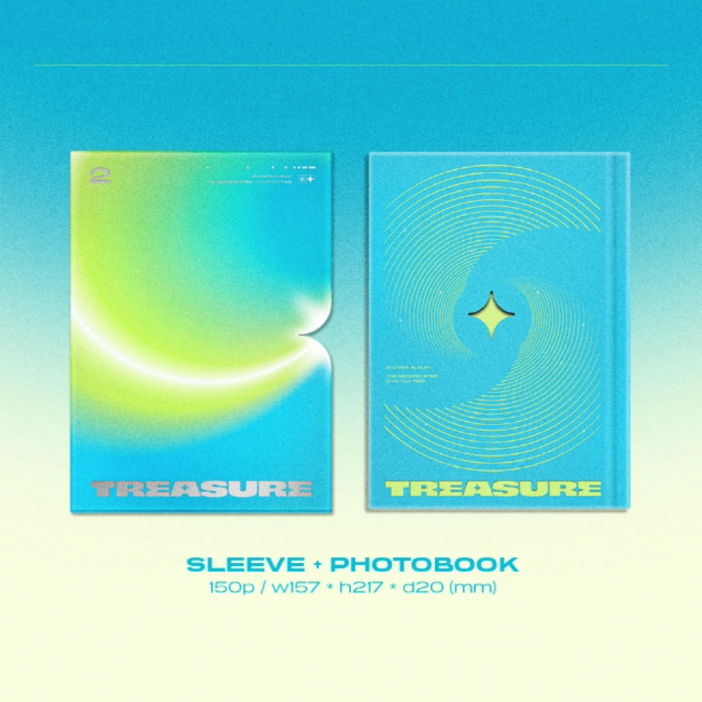 TREASURE - 2ND MINI ALBUM [THE SECOND STEP : CHAPTER TWO] (PHOTOBOOK VER.) (2 VERSIONS)