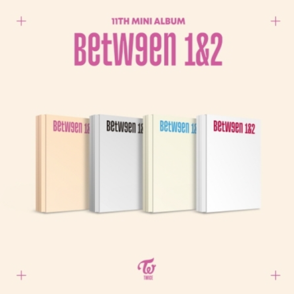 TWICE - BETWEEN 1&2 (11TH MINI ALBUM) (4 VERSIONS)