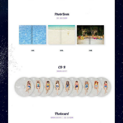 TWICE - SUMMER NIGHTS (2ND SPECIAL ALBUM) (3 VERSIONS)