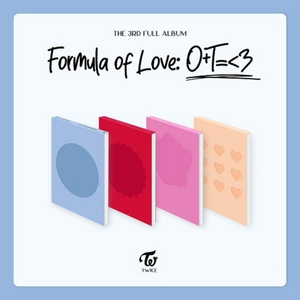 TWICE - VOL.3 [FORMULA OF LOVE: O+T=<3] (4 VERSIONS)