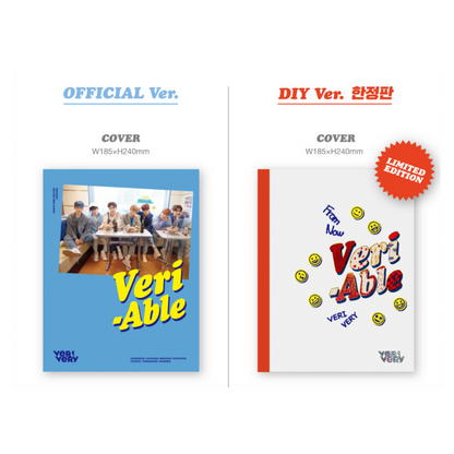 VERIVERY - VERI-ABLE (2ND MINI ALBUM) (2 VERSIONS)