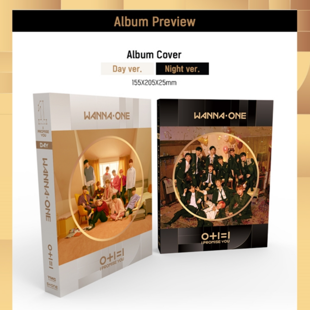 WANNA ONE - 0+1=1 (I PROMISE YOU) (2ND MINI ALBUM) (2 VERSIONS)