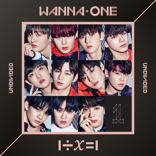 WANNA ONE - 1÷Χ=1 (UNDIVIDED) (SPECIAL ALBUM) (6 VERSIONS) - LightUpK