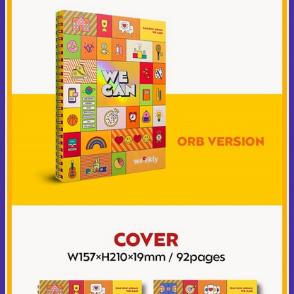 WEEEKLY - WE CAN (2ND MINI ALBUM) (2 VERSIONS)