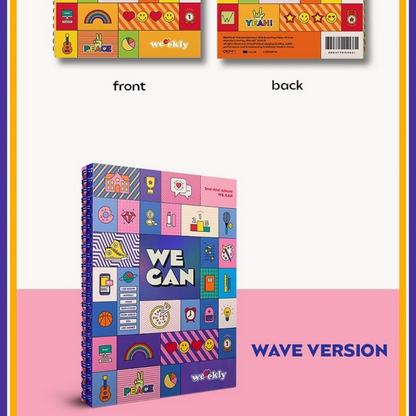 WEEEKLY - WE CAN (2ND MINI ALBUM) (2 VERSIONS)