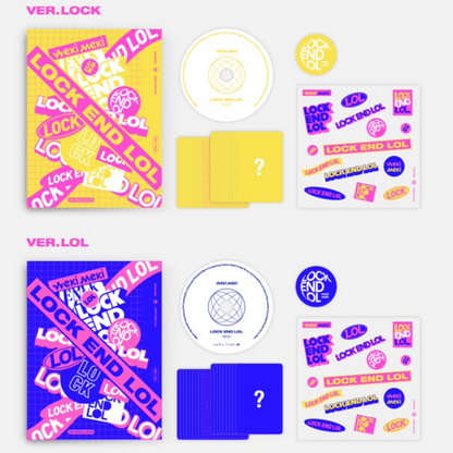 WEKI MEKI - LOCK END LOL (2ND SINGLE ALBUM) (2 VERSIONS)